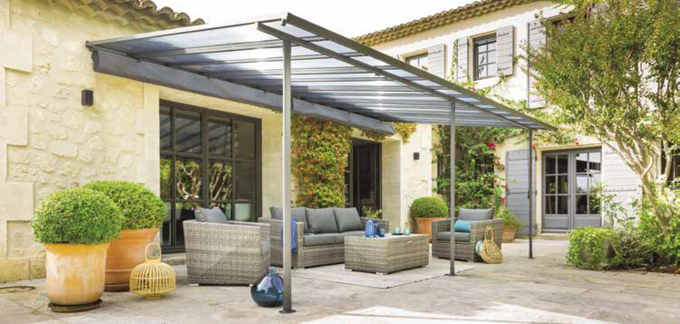 Pergola adossée BELIZE