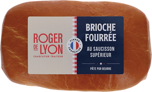 BRIOCHE FOURRÉE AU SAUCISSON SUPéRIEUR