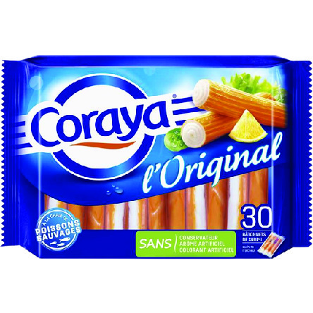 BÂTONNETS DE SURIMI x30