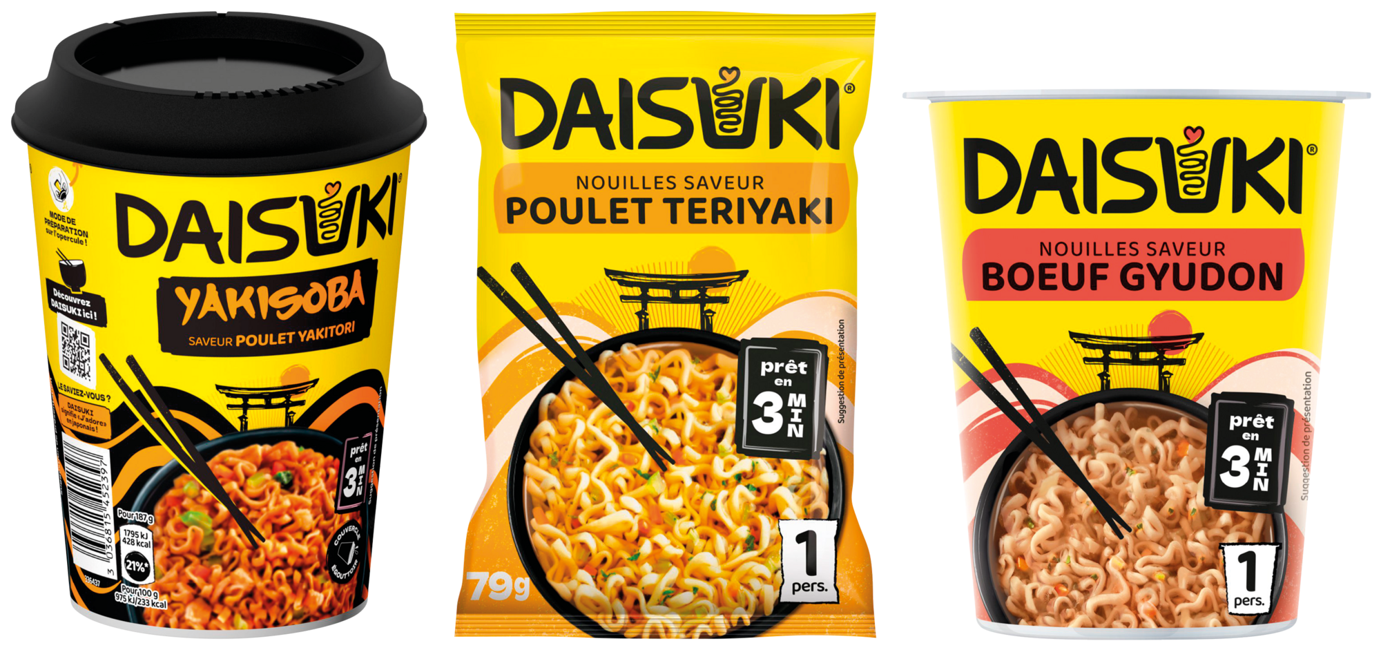 SUR LES PRODUITS PRÉSENTS EN MAGASIN DE LA GAMME "DAISUKI"