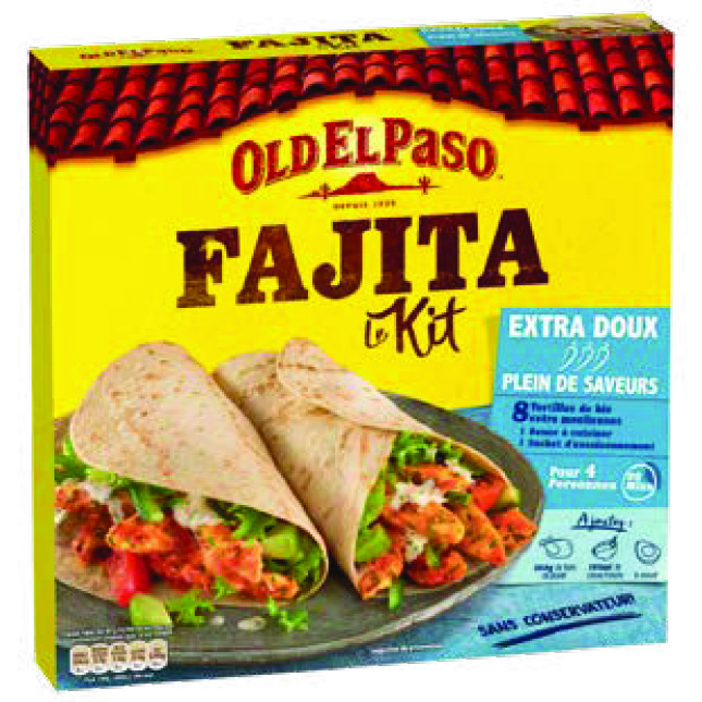 KIT FAJITA EXTRA DOUX OLD EL PASO