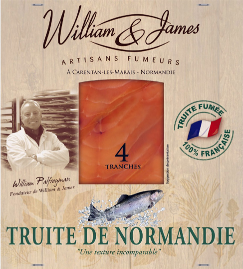 TRUITE FUMÉE DE NORMANDIE