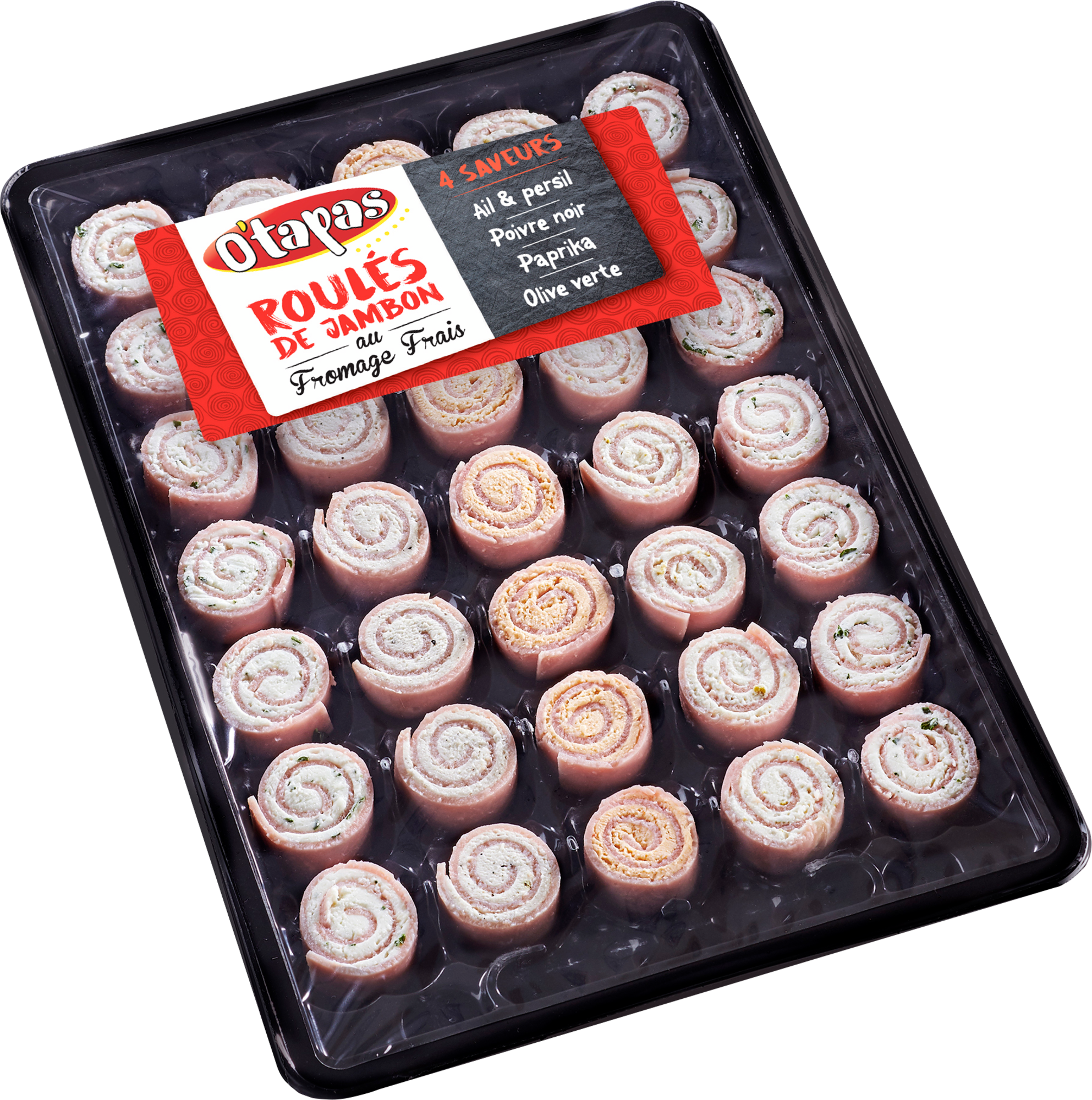  Roulés de jambon au fromage frais 11% Mat.Gr.