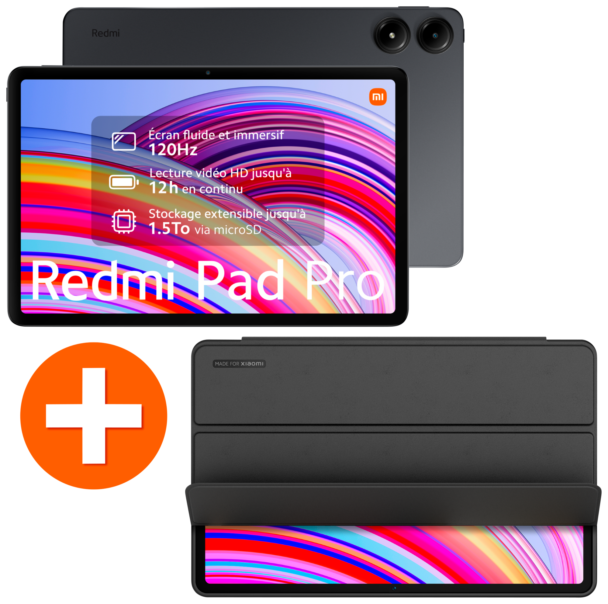 PACK TABLETTE REDMI PAD PRO + FOLIO
