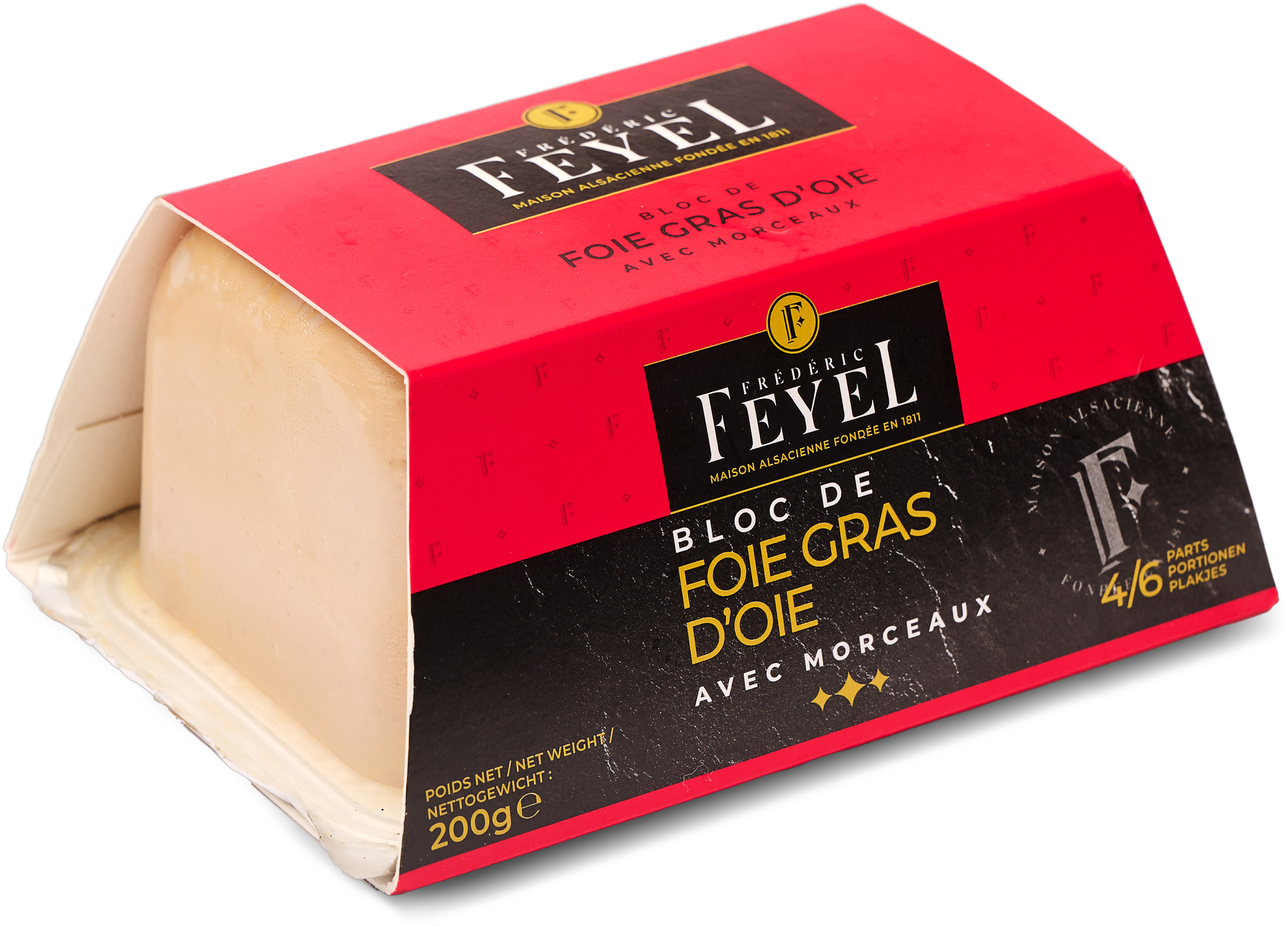 BLOC DE FOIE GRAS D’OIE 30% MORCEAUX