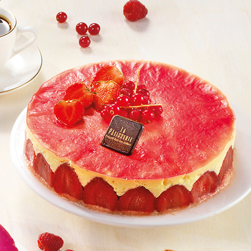 ENTREMETS 6 PARTS FRAISIER