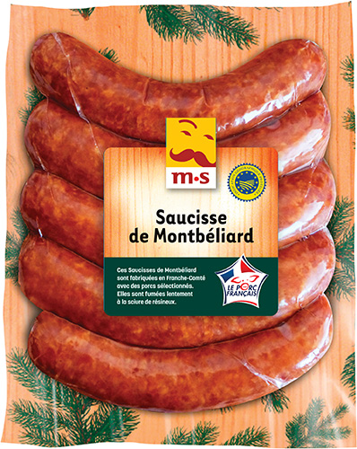SAUCISSE DE MONTBELIARD IGP