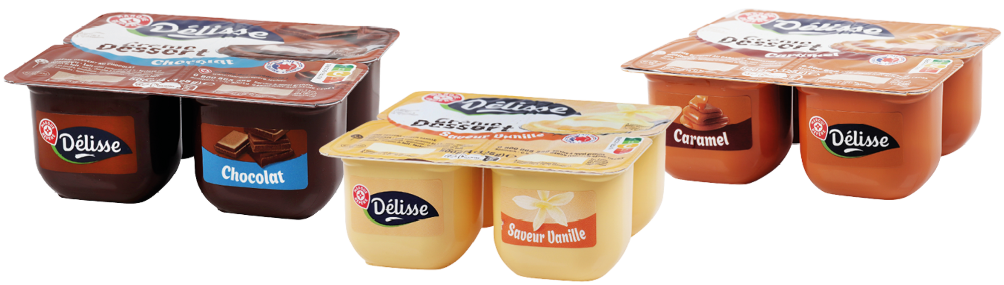 SUR LES PRODUITS PRÉSENTS EN MAGASIN DE LA GAMME CREME DESSERT "DELISSE"