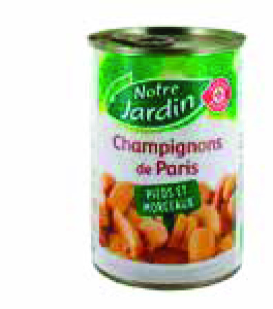 CHAMPIGNONS DE PARIS PIEDS ET MORCEAUX 