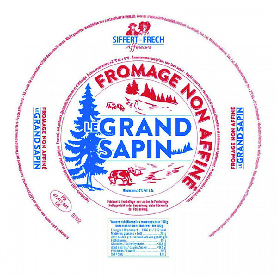 FROMAGE NON AFFINÉ LE GRAND SAPIN***