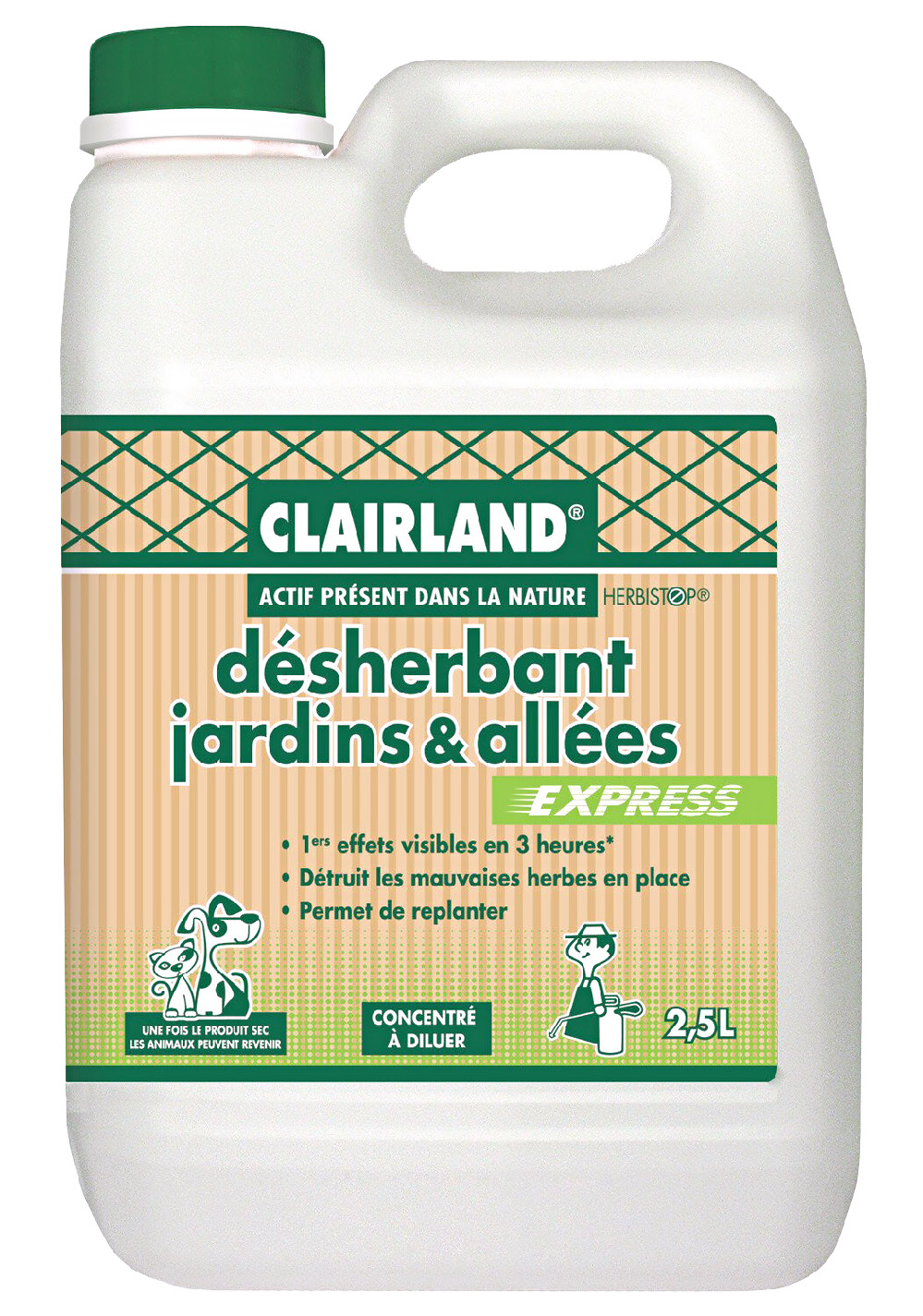 DÉSHERBANT CONCENTRÉ JARDINS & ALLÉES