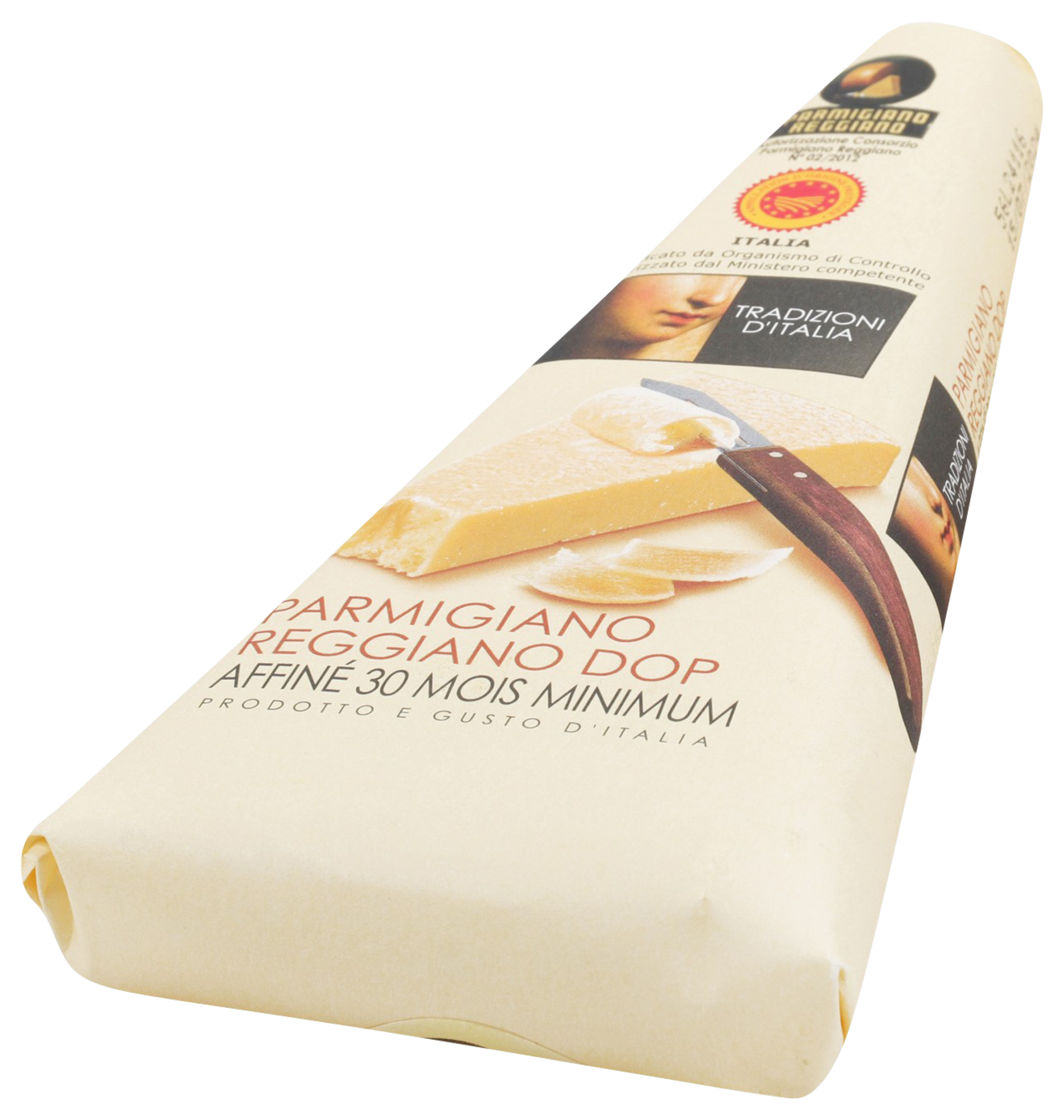 PARMIGIANO REGGIANO 30 % MAT. GR. DOP