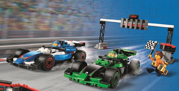 GARAGE DE F1® ET VOITURES MERCEDES-AMG ET ALPINE