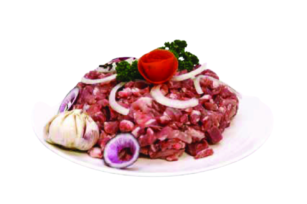 VIANDE À PÂTÉ COUPÉE