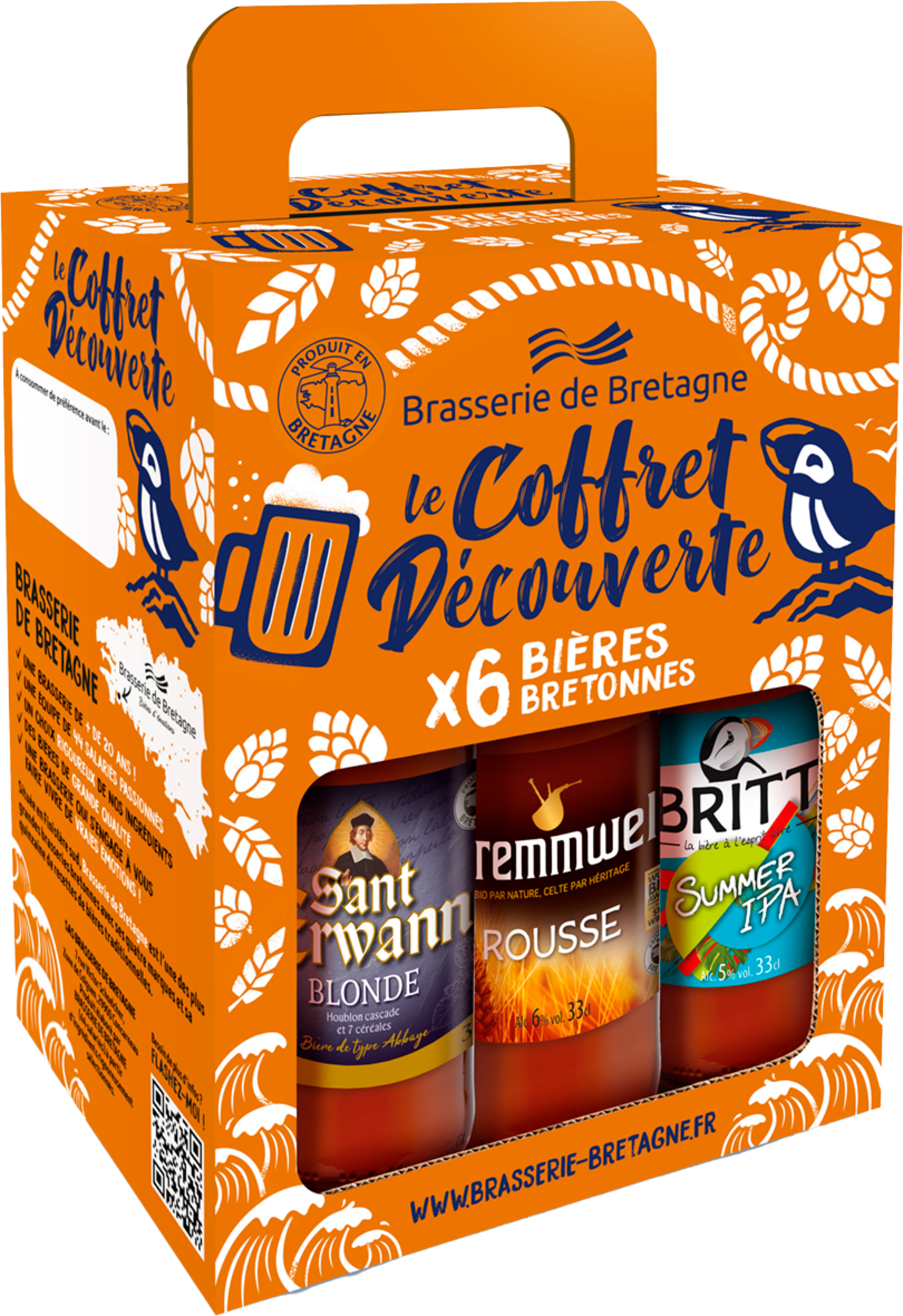COFFRET DÉGUSTATION
"BIÈRES BRETONNES"
