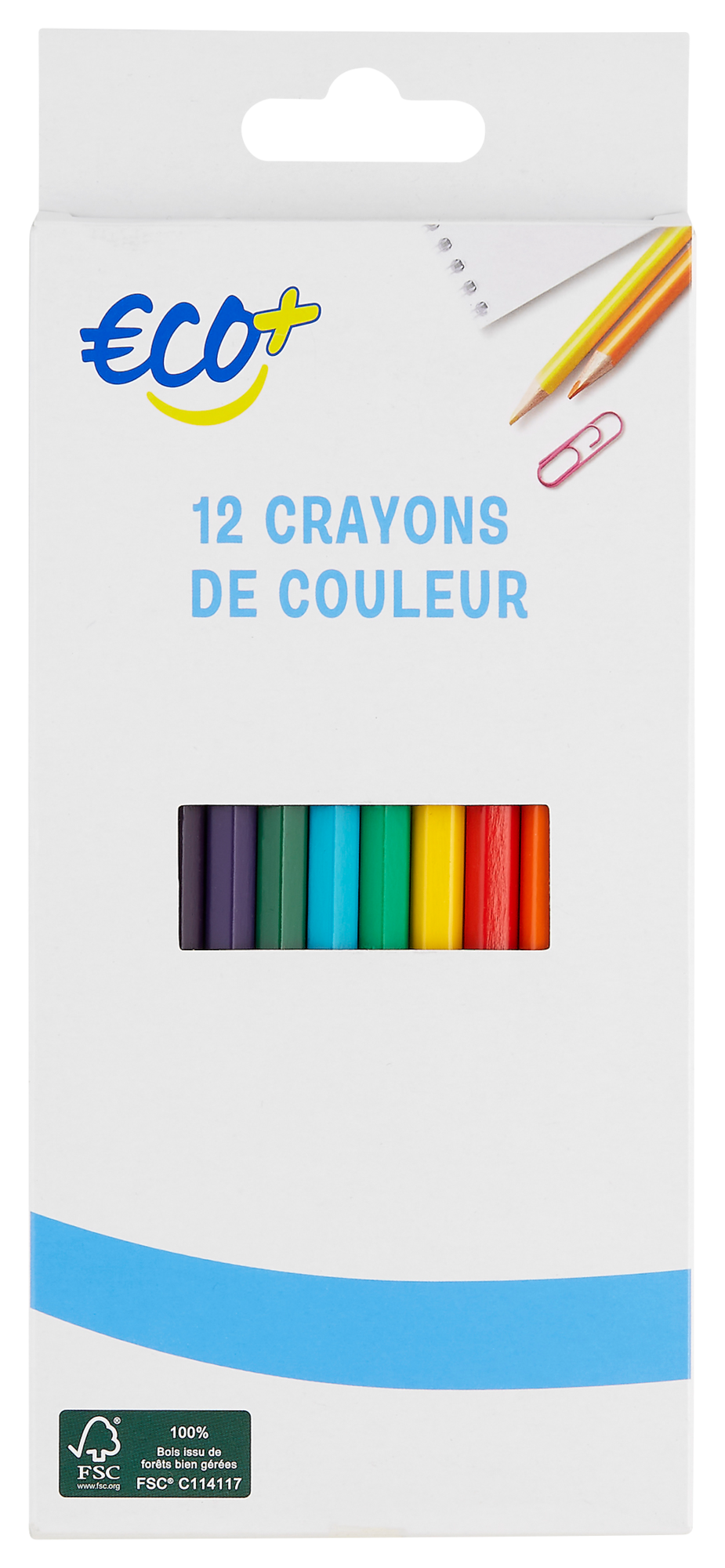 12 CRAYONS DE COULEUR 