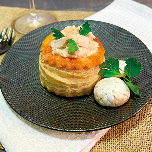 BOUCHÉE AU POULET
