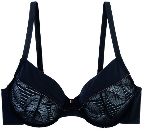 SOUTIEN-GORGE AVEC ARMATURES DENTELLE 