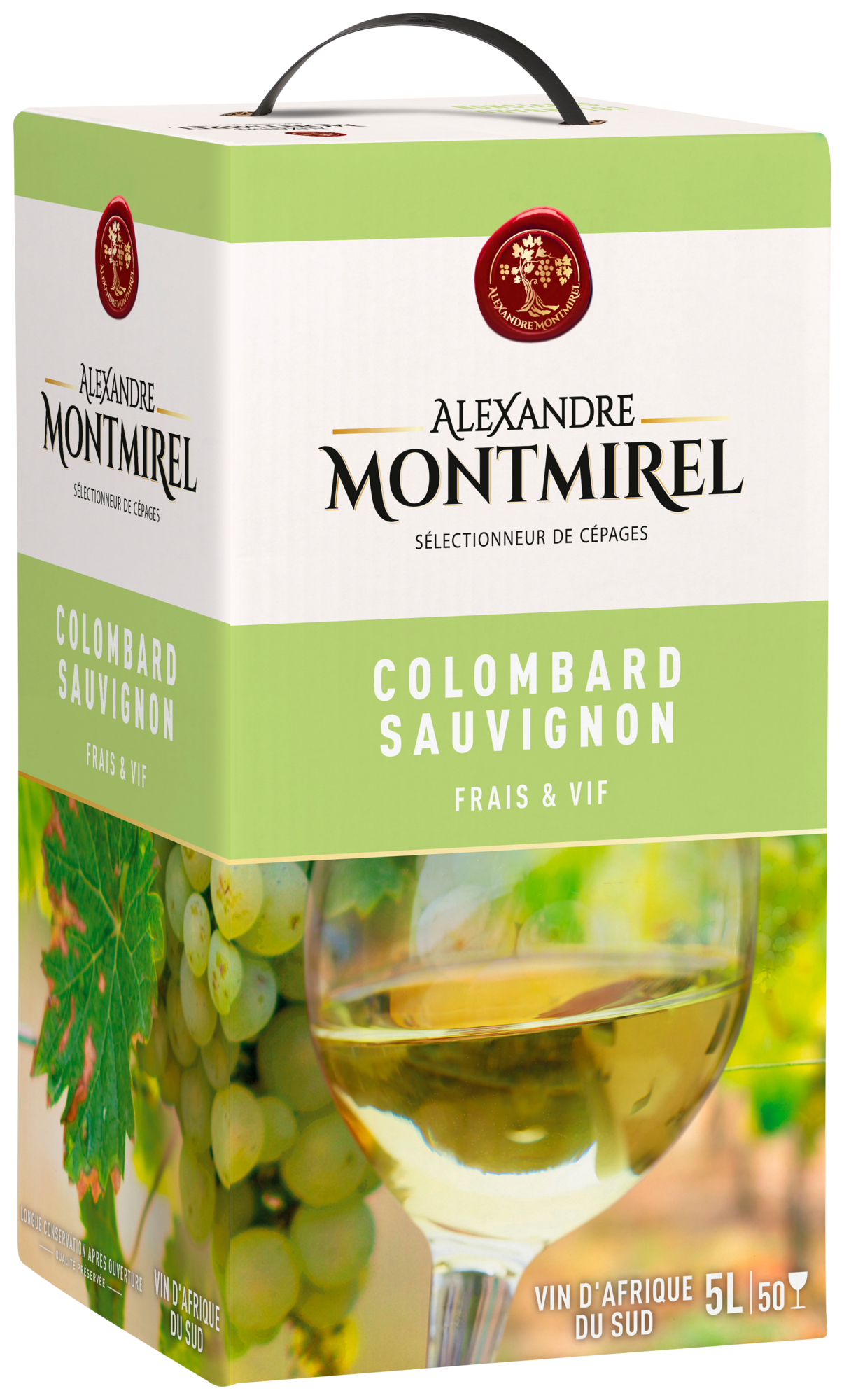 VIN BLANC COLOMBARD SAUVIGNON BIB 5L