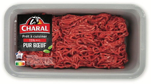 VIANDE HACHÉE 15% MAT. GR.