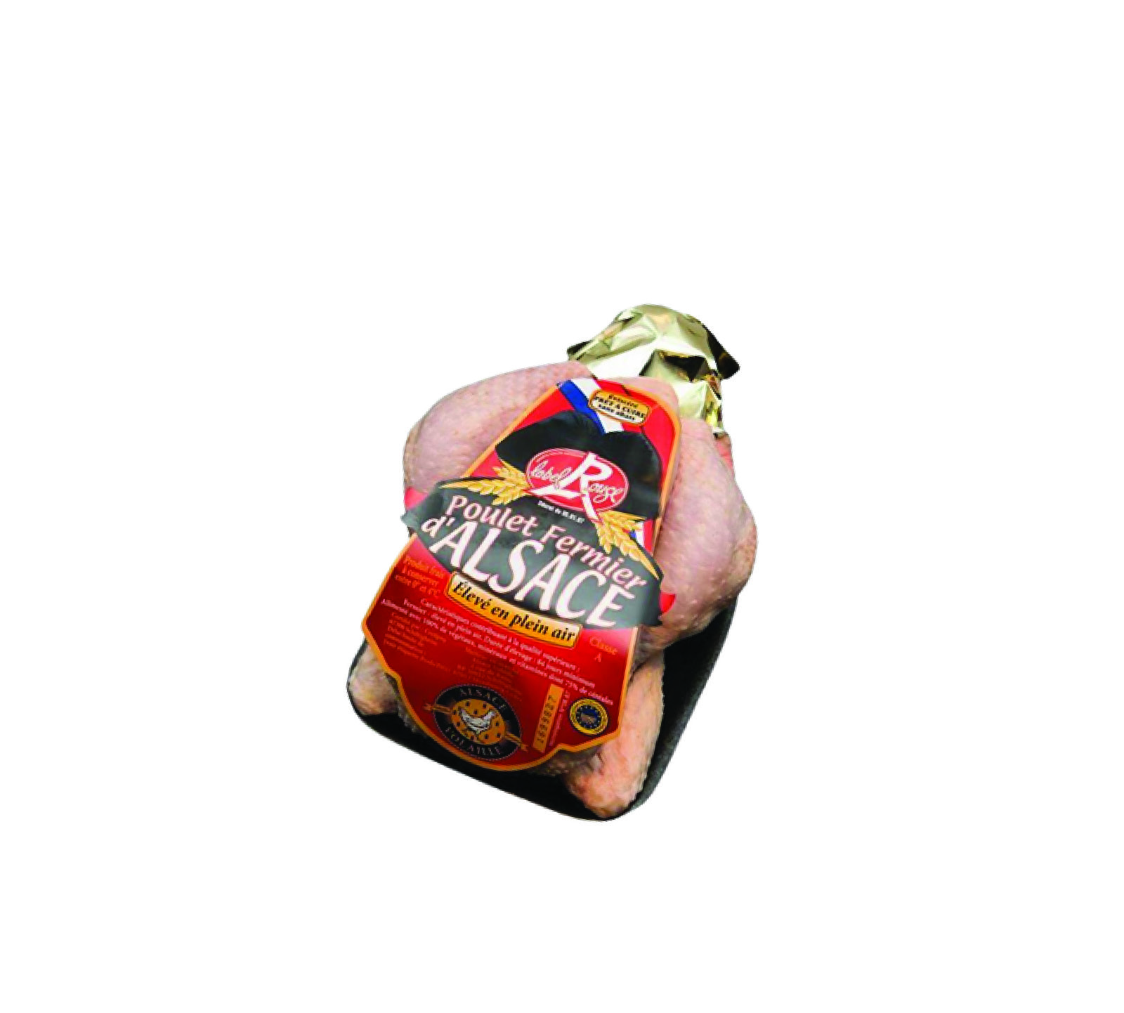 POULET FERMIER D’ALSACE LABEL ROUGE