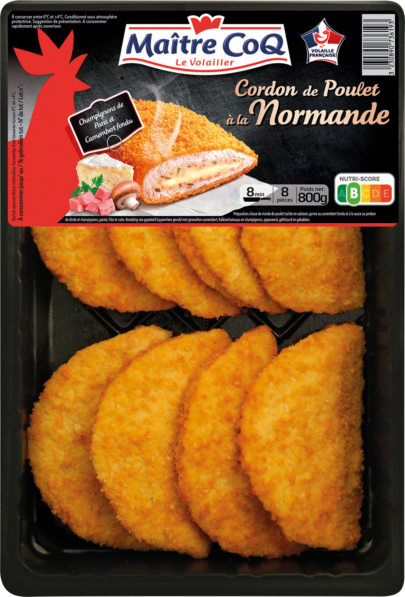 CORDON DE POULET À LA NORMANDE