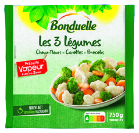 LES 3 LÉGUMES SURGELÉS 