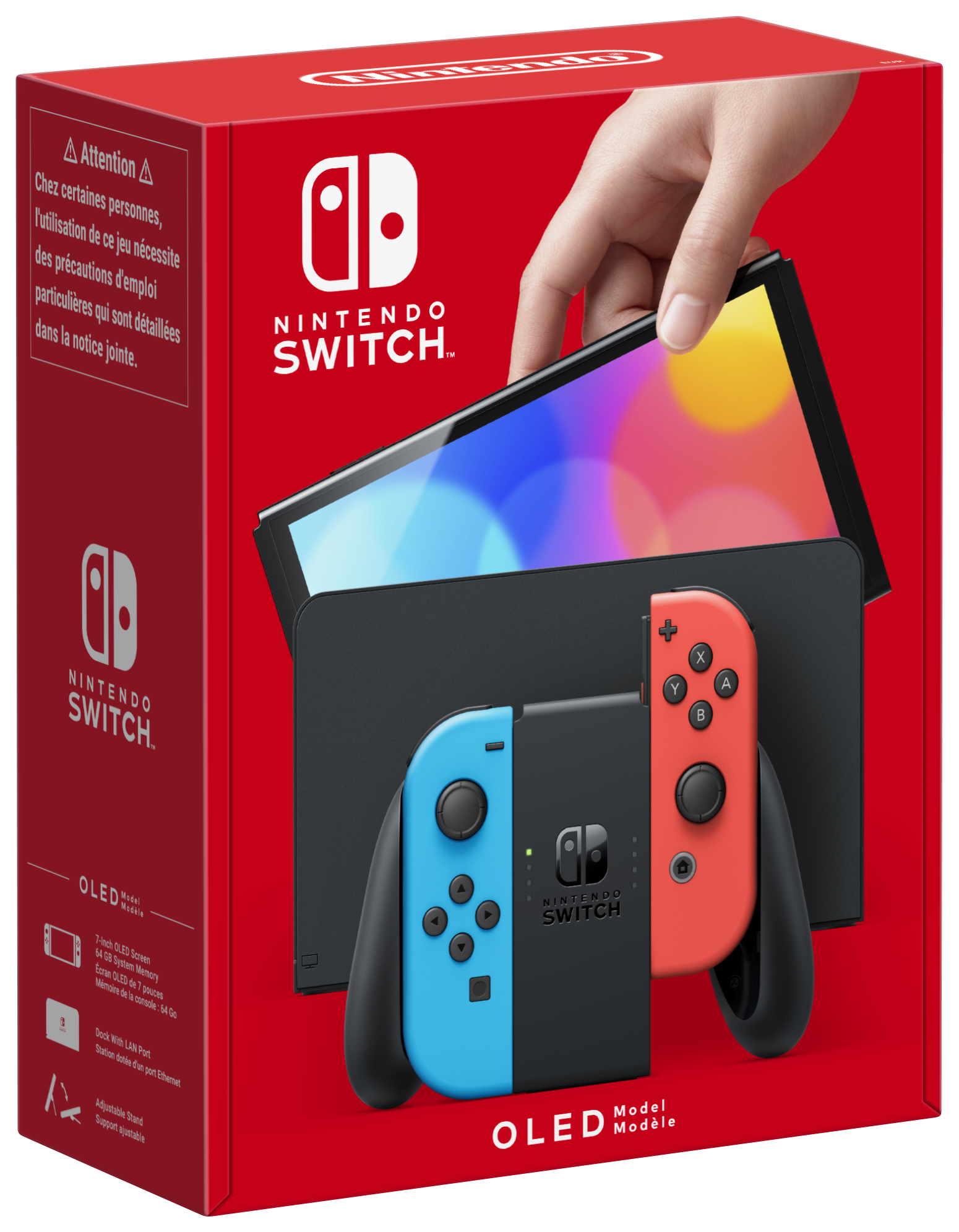 CONSOLE SWITCH (Modèle OLED) + 1 JEU AU CHOIX