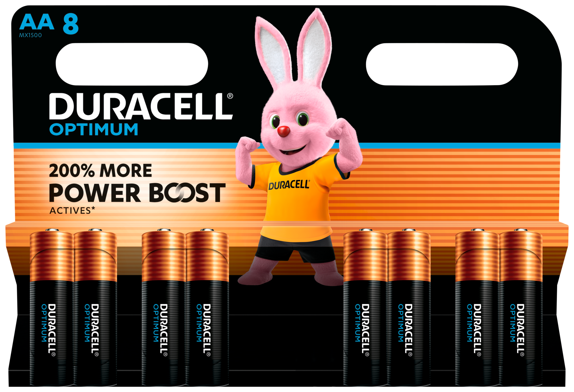 LOT DE 8 PILES Optimum