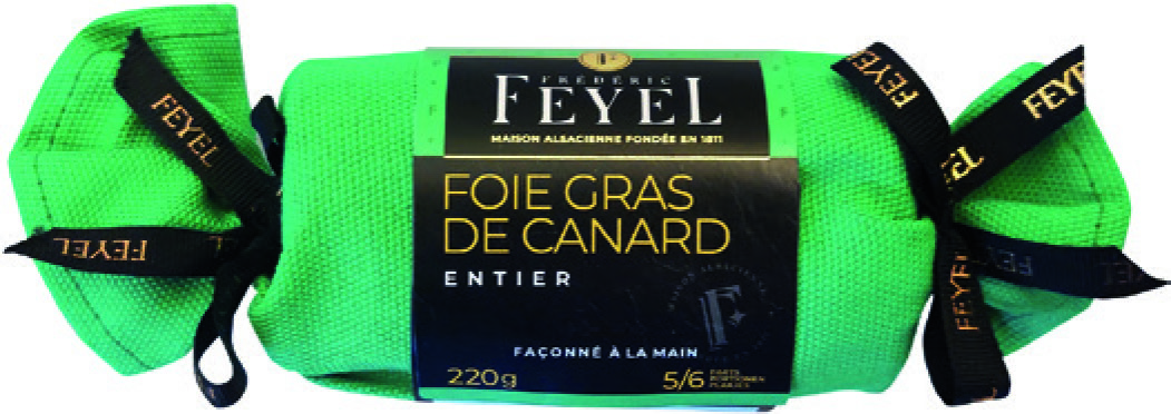 FOIE GRAS DE CANARD ENTIER CUIT AU TORCHON