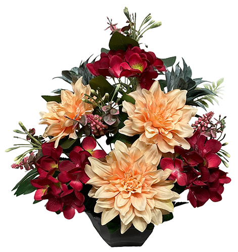 Octo DONA
( Dahlias, hortensias)