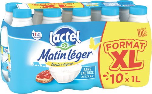 LAIT MATIN LÉGER SANS LACTOSE