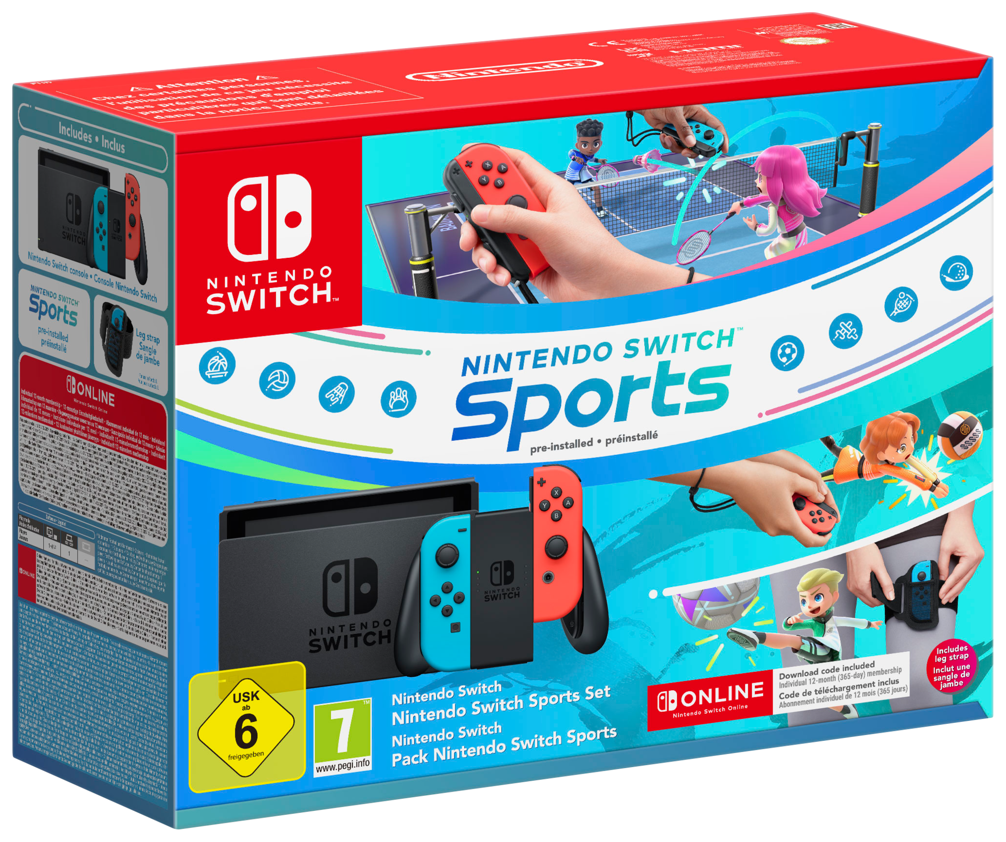 CONSOLE SWITCH + NINTENDO SWITCH SPORTS