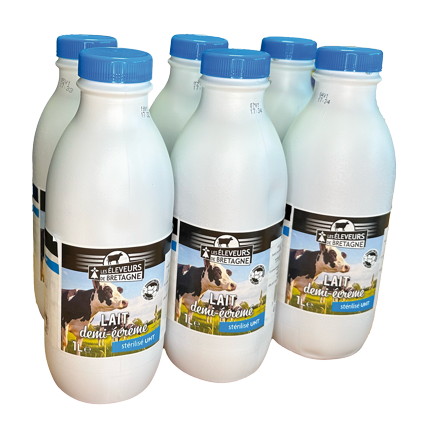 LAIT 1/2 ÉCRÉME BOUTEILLE