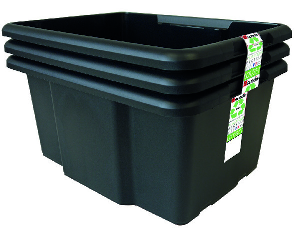 LOT DE 3 BACS 45 L
