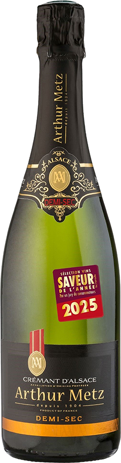 AOP CRÉMANT D'ALSACE BLANC DEMI-SEC MILLÉSIMÉ