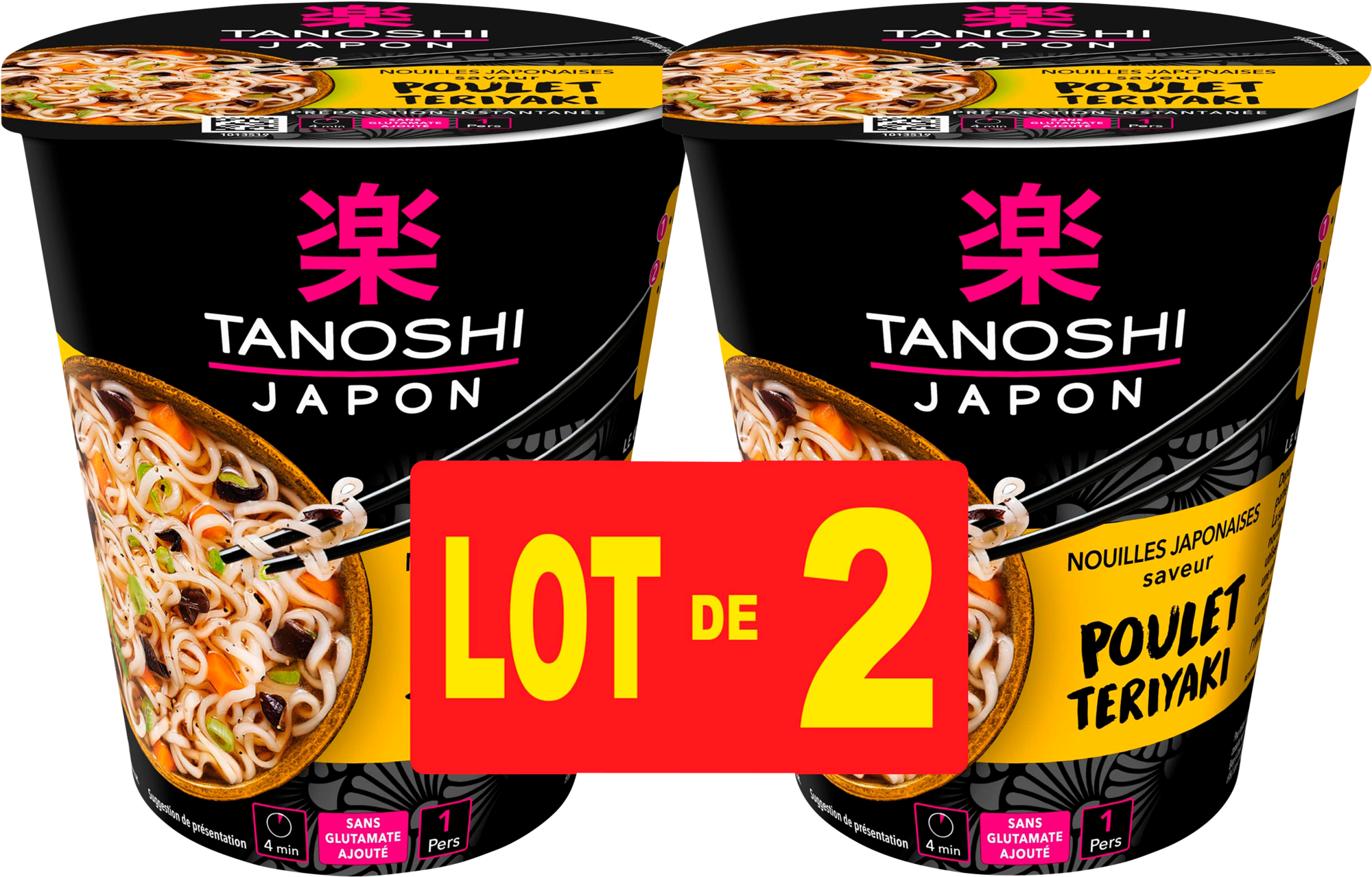 CUPS DE NOUILLES JAPONAISES