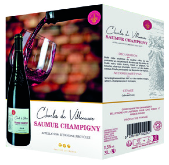 AOP(1) SAUMUR CHAMPIGNY CHARLES DE VILLENEUVE