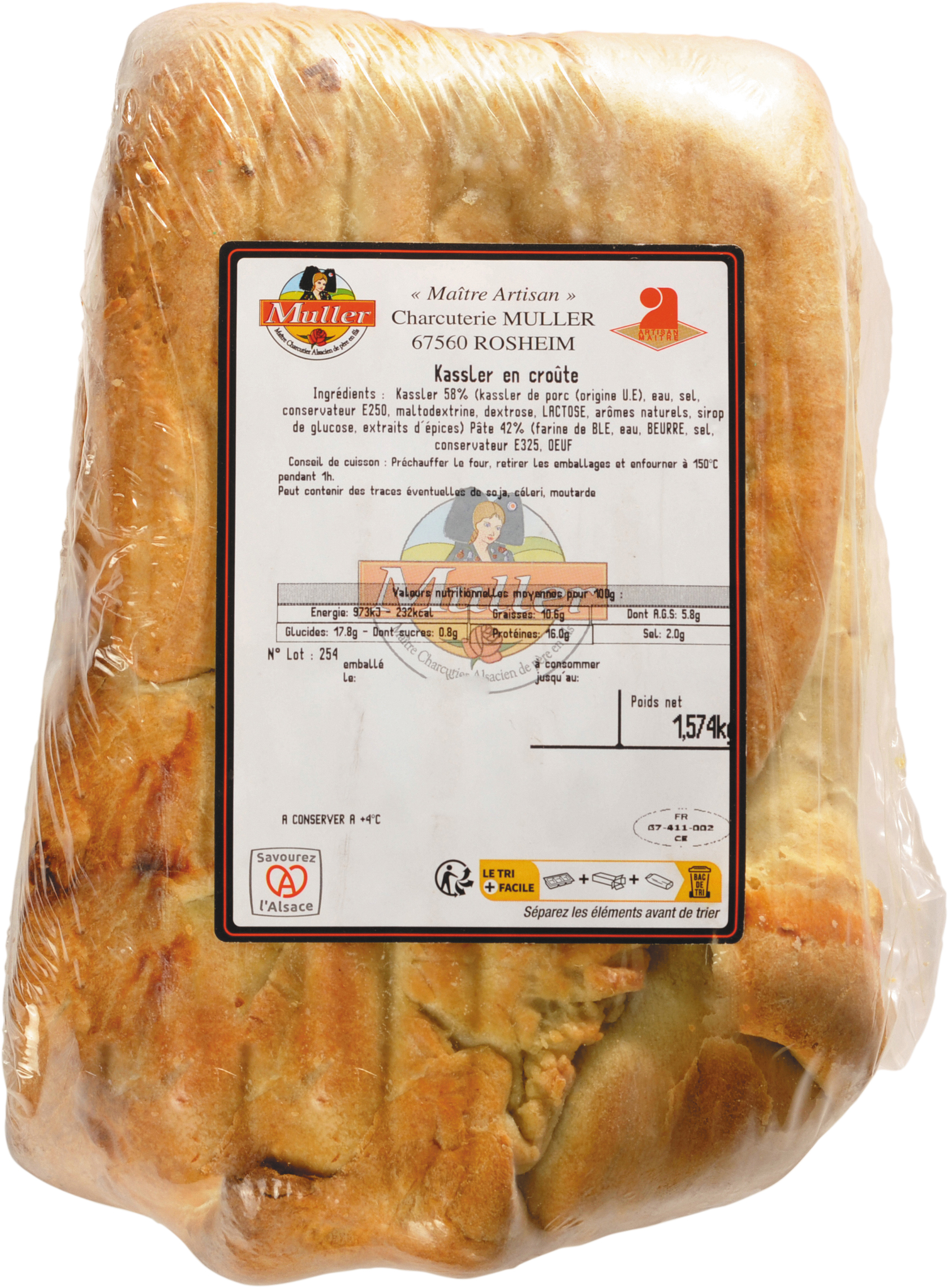 KASSLER EN CROÛTE