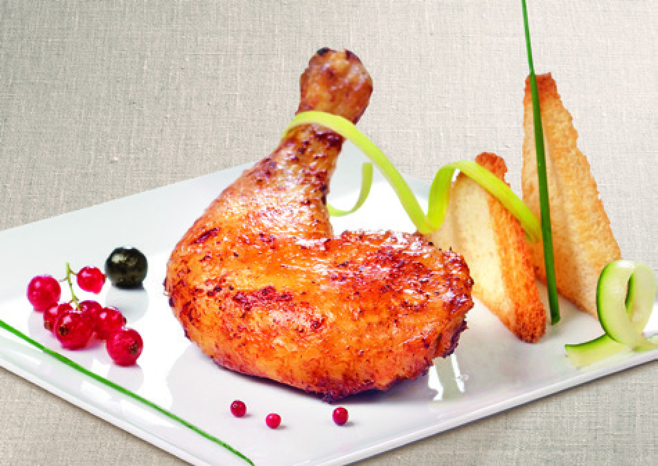 CUISSE DE POULET RÔTI