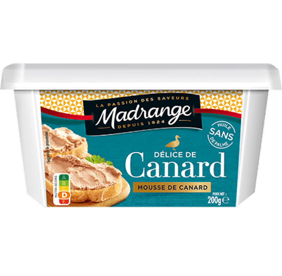DÉLICE DE CANARD MOUSSE
