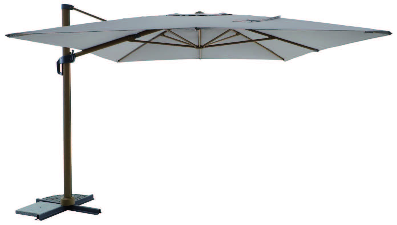 PARASOL EXCENTRÉ RECTANGULAIRE 3 x 4 m