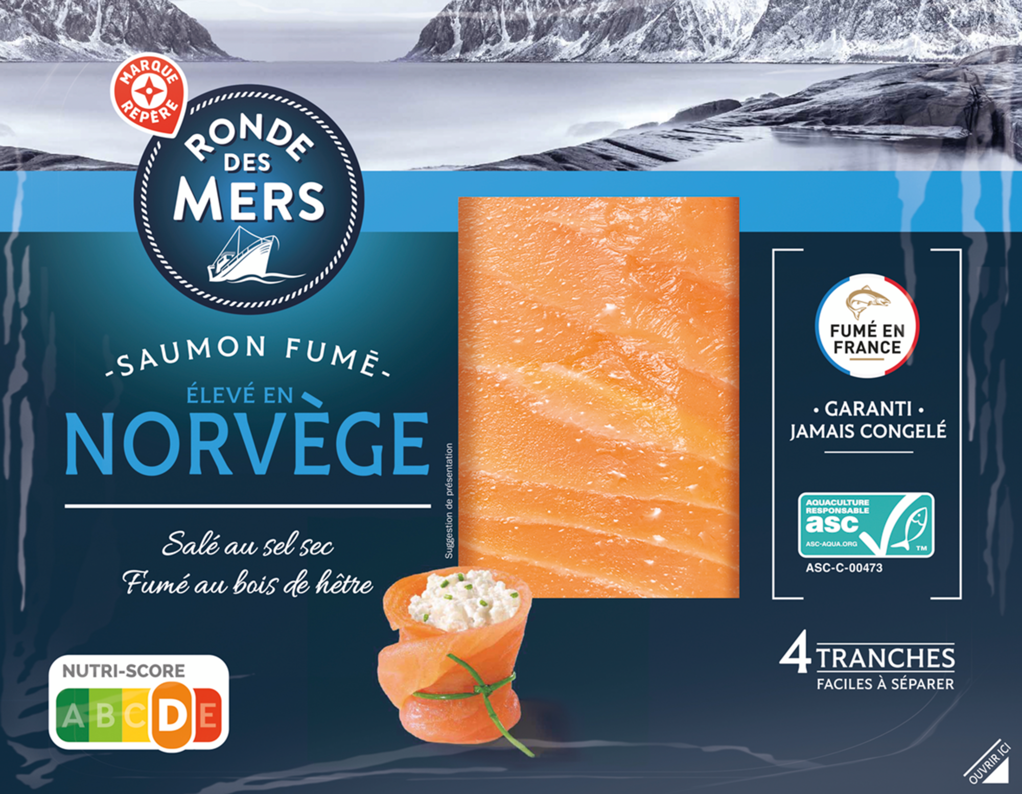SAUMON FUMÉ DE NORVÈGE