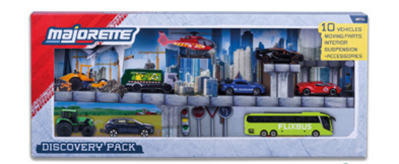 COFFRET DÉCOUVERTE 10 VÉHICULES