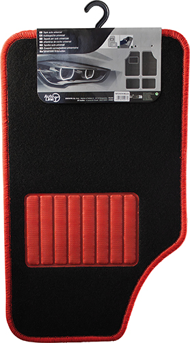 JEU COMPLET DE 4 TAPIS AUTO 
TAILLE UNIVERSELLE
