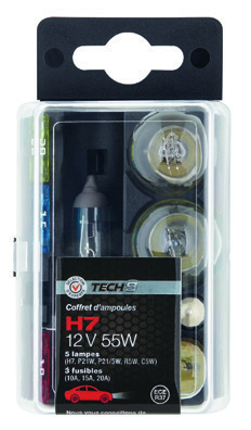 COFFRET D’AMPOULES H7 ET FUSIBLES 
