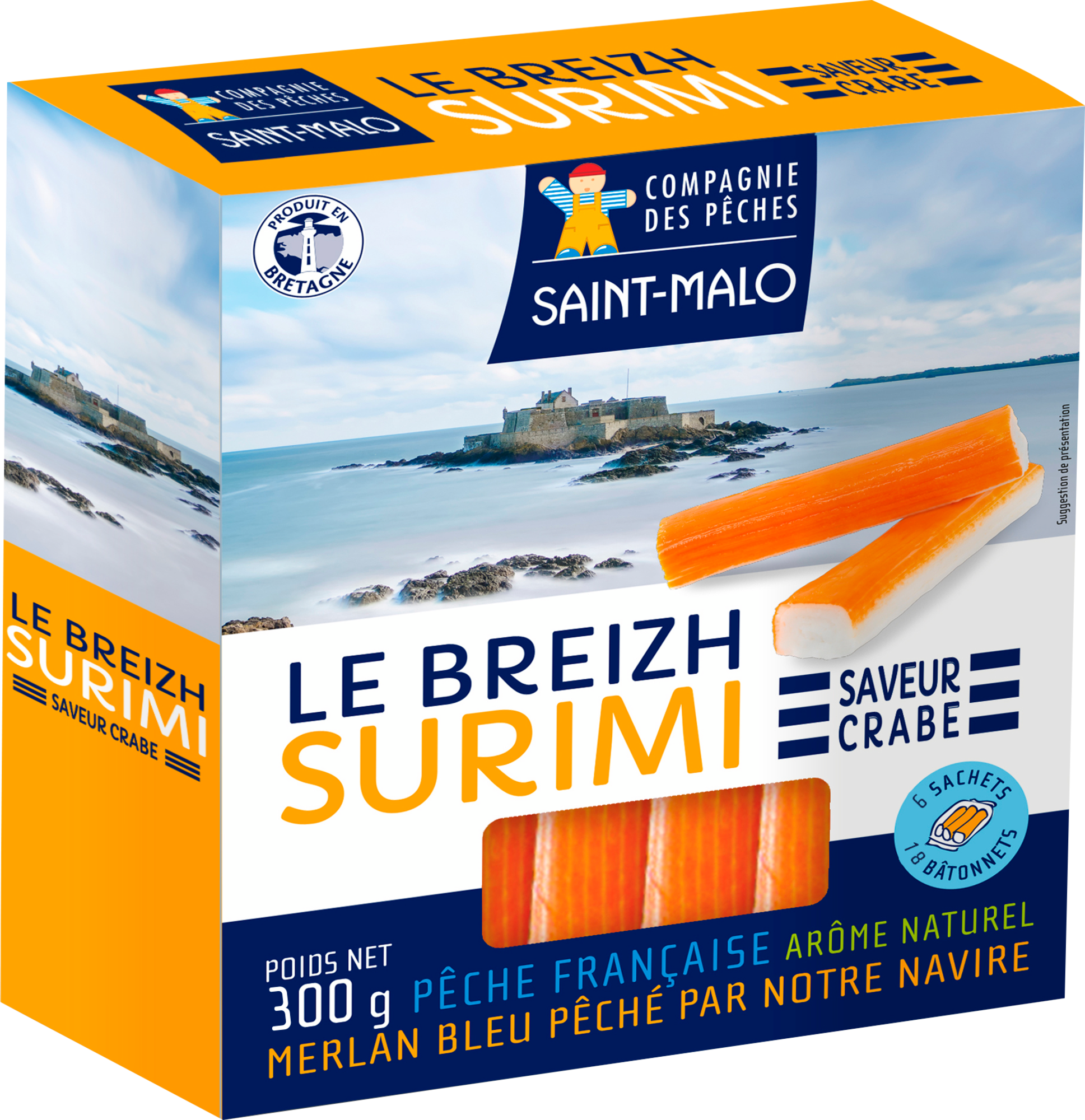 Le Breizh Surimi Saveur Crabe