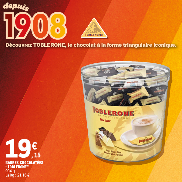 BARRES CHOCOLATÉES
