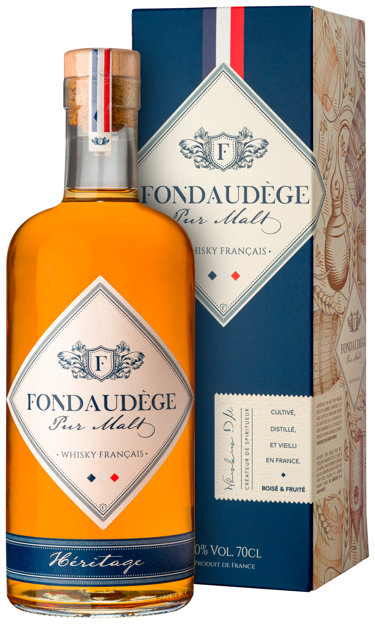 WHISKY FRANÇAIS PUR MALT HÉRITAGE