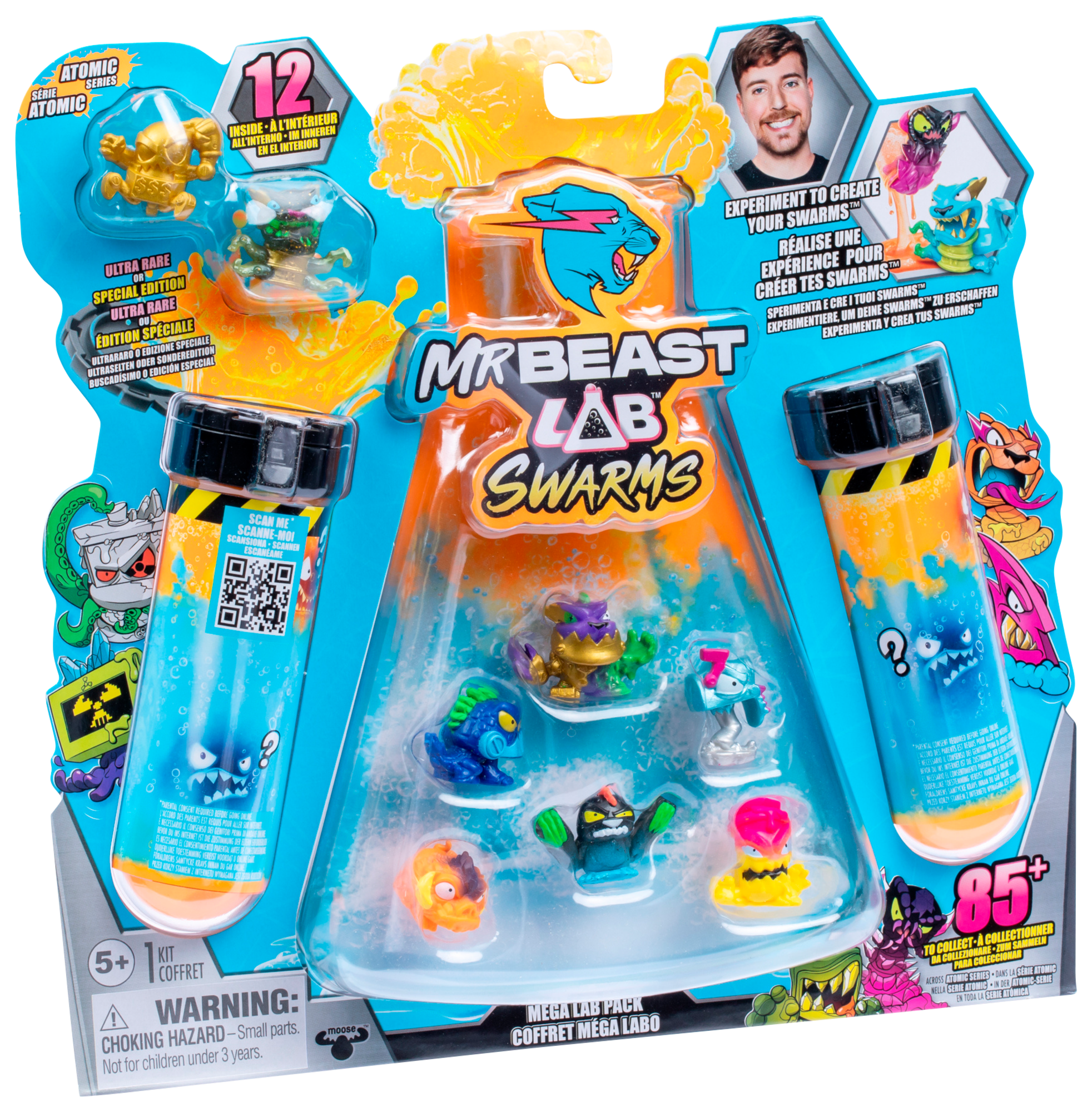 12 MINIS FIGURINES A COLLECTIONNER SWARMS ATOMIC